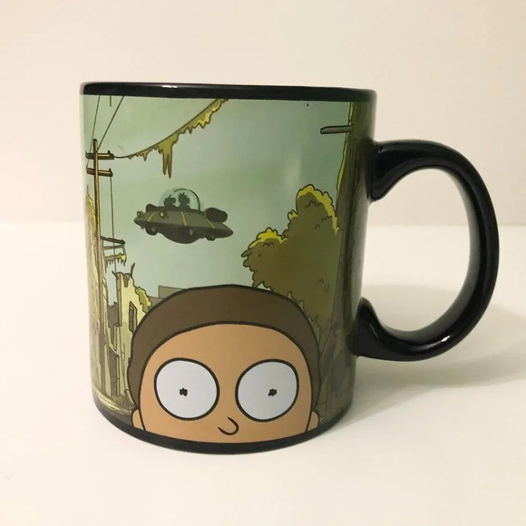 Rick And Morty  Coffee Mug Just Funky Alien Spaceship - Picture 5 of 16